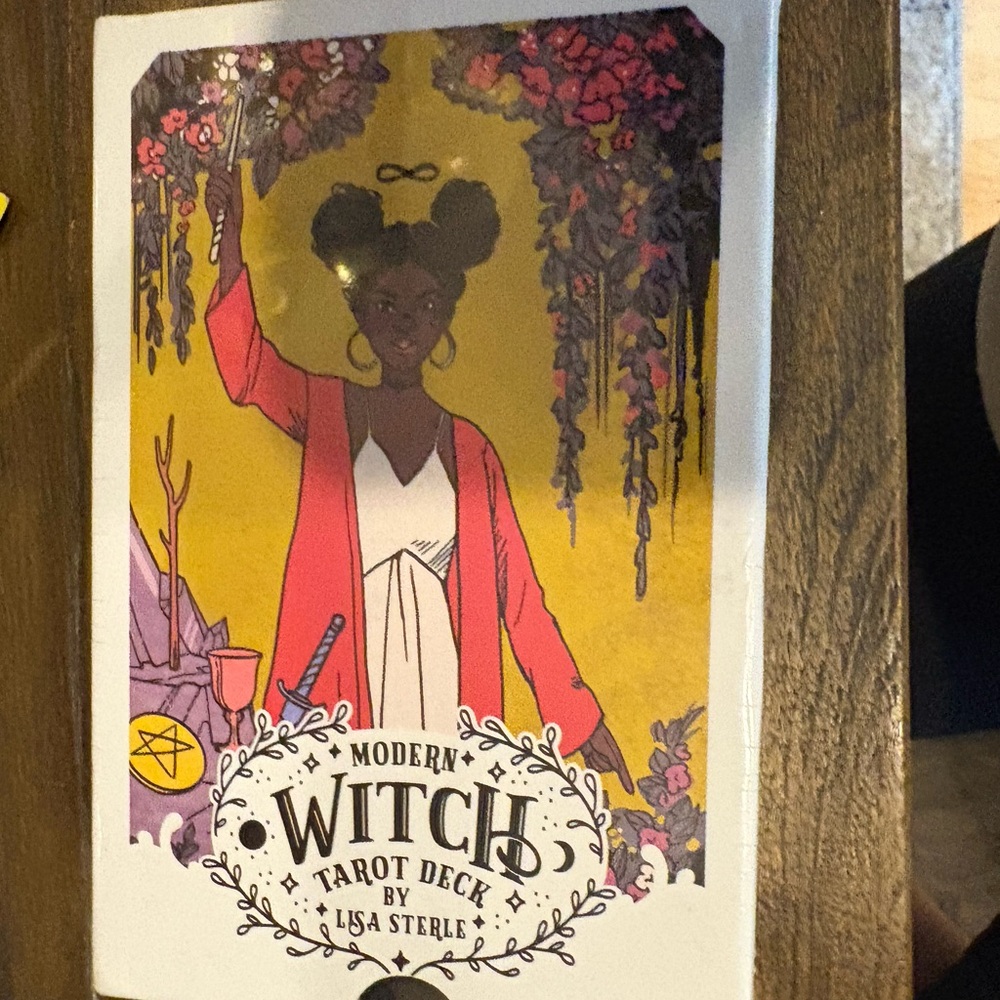 Barnes & Noble Modern Witch Tarot Deck - Red and Yellow